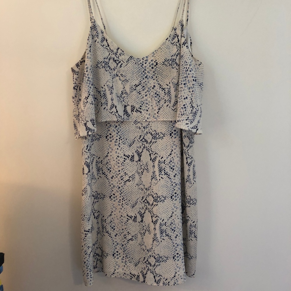 Rory Beca 100% Silk Snake Skin Dress